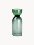 Vasen | Vasari Vase aus Glas | Ø 12 cm | H 32 cm - Blau/Grün von Lambert online kaufen bei LIVINGforme.
