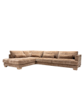 Brandon Set 3 links, Bezug Bloom 2 teddy brown #Bloom 2 teddy brown