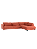 Brandon Set 3 rechts, Bezug Caleido 3644 coral #Caleido 3644 coral