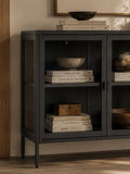 Brisbane Sideboard Stahl/Glas Sideboard Living Nordic