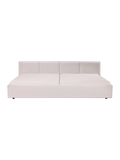 Capri Familienbett in Beige, 240 x 200 cm, Ansicht von vorne #Beige