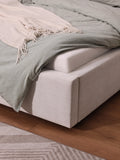 Fußende mit gepolstertem Rahmen, Capri Familienbett in Beige #Beige