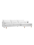 Ecksofa | Ecksofa | Carla in Caleido White - Weiß - von LIVING online kaufen bei LIVINGforme.