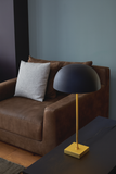 Tischleuchte | Chelsea Tischleuchte aus Edelstahl – Varianten Nickel & Gold, 54 cm Höhe - von Lambert online kaufen bei LIVINGforme.