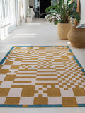 Craft Chess Honey Teppich Teppich Louis de Poortere