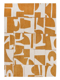 Craft Papercut Curry Teppich Teppich Louis de Poortere