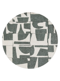 Craft Papercut Sea Spray Runder Teppich Teppich Louis de Poortere
