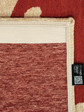 Craft Ribbon Imperial Red Organischer Teppich Teppich Louis de Poortere