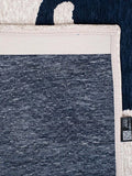 Craft Ribbon Sea Ink Organischer Teppich Teppich Louis de Poortere