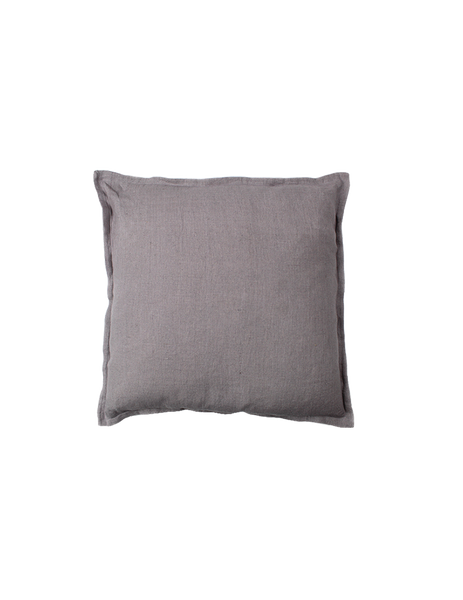 Kissenbezug | Kissenhülle Linen Dunkelgrau - von LIVING online kaufen bei LIVINGforme.