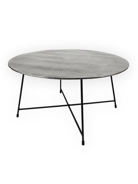 Couchtische | Couchtisch | "David" mit Raw Nickel/Bronze-Finish - von LIVING online kaufen bei LIVINGforme.