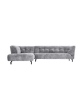 Sofas | Ecksofa Easy – modernes Designsofa mit Metallfuß in vielen Farben - Wolkengrau von LIVING Collection online kaufen bei LIVINGforme.