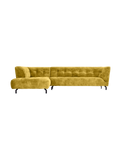 Sofas | Ecksofa Easy – modernes Designsofa mit Metallfuß in vielen Farben - Gelb von LIVING Collection online kaufen bei LIVINGforme.