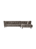 Sofas | Ecksofa Easy – modernes Designsofa mit Metallfuß in vielen Farben - Mauve von LIVING Collection online kaufen bei LIVINGforme.