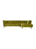 Sofas | Ecksofa Easy – modernes Designsofa mit Metallfuß in vielen Farben - Olive von LIVING Collection online kaufen bei LIVINGforme.