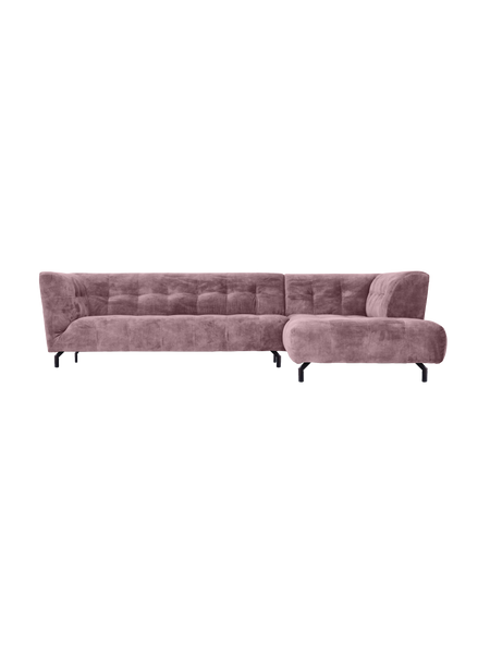 Sofas | Ecksofa Easy – modernes Designsofa mit Metallfuß in vielen Farben - Rouge von LIVING Collection online kaufen bei LIVINGforme.