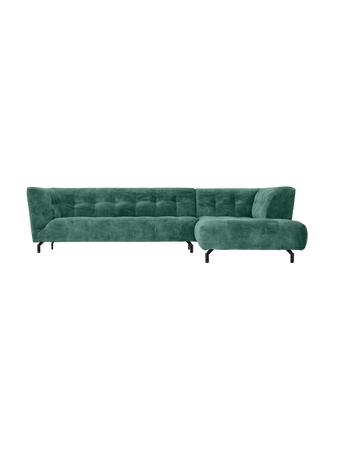 Ecksofa Easy – modernes Designsofa mit Metallfuß in vielen Farben