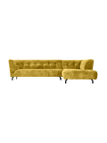 Sofas | Ecksofa Easy – modernes Designsofa mit Metallfuß in vielen Farben - Gelb von LIVING Collection online kaufen bei LIVINGforme.