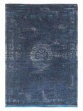 Fading World Medallion Blue Night Teppich Teppich Louis de Poortere