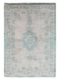 Fading World Medallion Jade Oyster Teppich Teppich Louis de Poortere