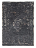 Fading World Medallion Mineral Black Teppich Teppich Louis de Poortere