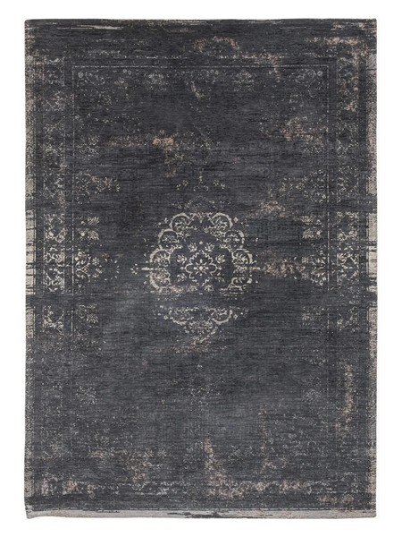 Fading World Medallion Mineral Black Teppich Teppich Louis de Poortere
