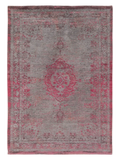 Fading World Medallion Pink Flash Teppich Teppich Louis de Poortere