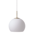 Pendelleuchte Ball Glass Ø25 Pendelleuchte Frandsen Opal Weiß