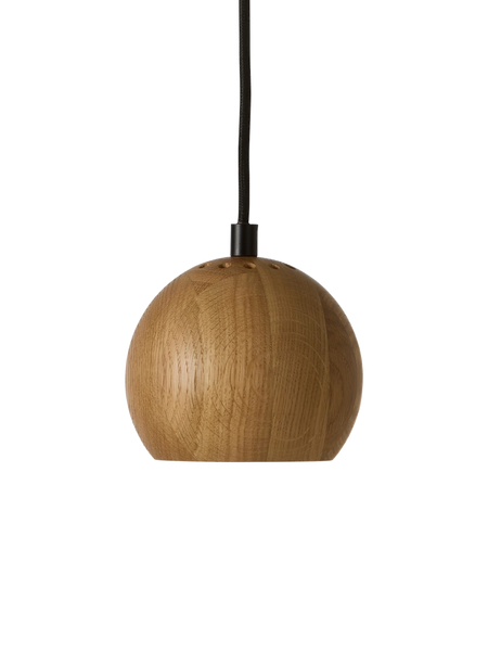 Pendelleuchte Ball Ø12 Holz Pendelleuchte Frandsen Eiche