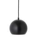 Pendelleuchte Ball Ø18 von Frandsen in Matt schwarz