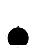 Pendelleuchte Ball Ø25 Pendelleuchte Frandsen