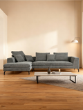 Ecksofa | Ecksofa | "Milano" – grau - von LIVING online kaufen bei LIVINGforme.
