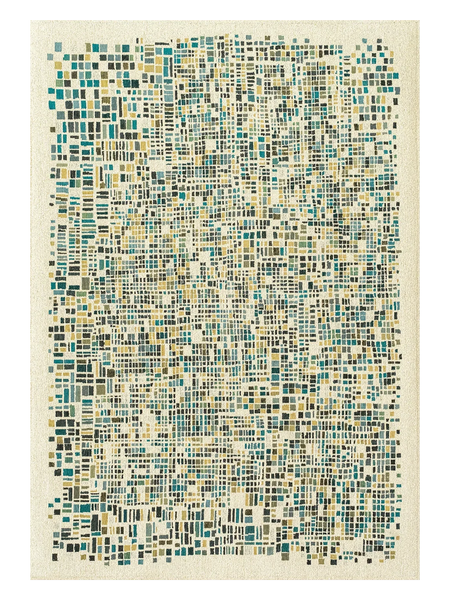Gallery Cubik Midnight Teppich Teppich Louis de Poortere