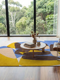 Gallery Stones Sunny Blue Teppich Teppich Louis de Poortere