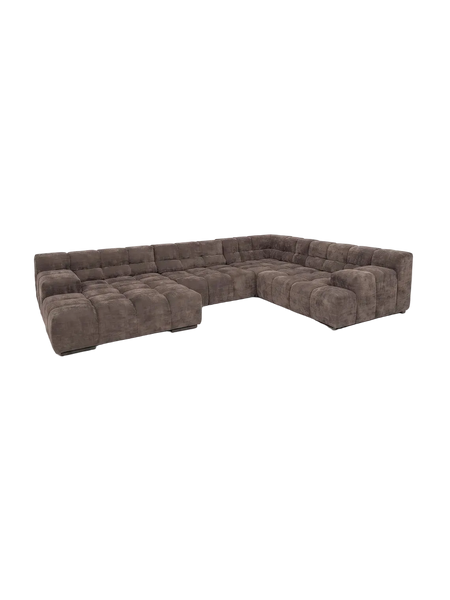 Ecksofa | Temple Sofa | "REC links + Element 105 ohne Armteil + Ecke + Element Armteil rechts" - von designwerk online kaufen bei LIVINGforme.