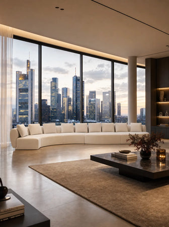Ecksofa | FLEXLUX Torino Großraum-Sofalandschaft 647 cm - von Flexlux online kaufen bei LIVINGforme.
