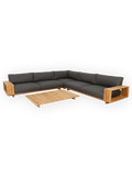 Lounge | Garten Ecklounge Lago mit Tisch - von LIVING Collection online kaufen bei LIVINGforme.