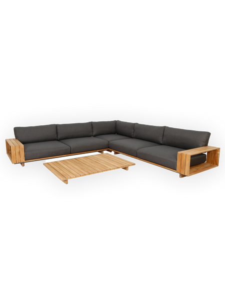 Lounge | Garten Ecklounge Lago mit Tisch - von LIVING Collection online kaufen bei LIVINGforme.