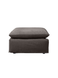 | Hocker Leana – moderner Designhocker mit abziehbarer Husse - Kakao von LIVING Collection online kaufen bei LIVINGforme.