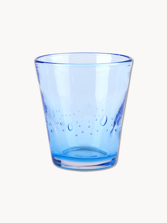 | Koh Samui Trinkglas – mundgeblasen in verschiedenen Farben - Pazifikblau von Lambert online kaufen bei LIVINGforme.