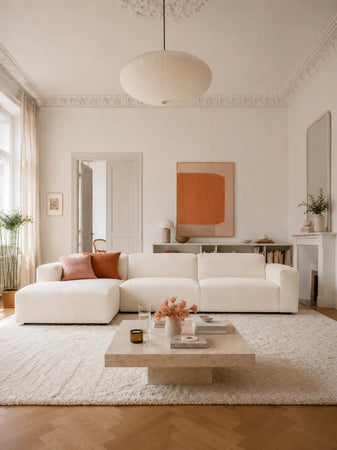 Ecksofa | FLEXLUX Lucera 3-Sitzer mit Récamiere XL links - von Flexlux online kaufen bei LIVINGforme.