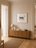 Bilder und Bilderrahmen | Bild im Rahmen | The Leopard - Gemälde (65cm x 85cm) - von LIVING online kaufen bei LIVINGforme.