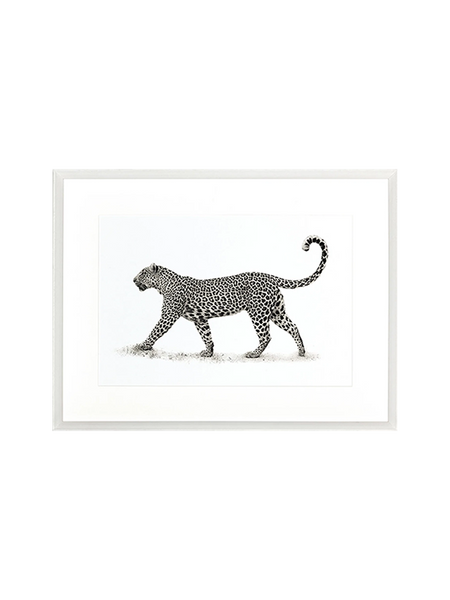 Bilder und Bilderrahmen | Bild im Rahmen | The Leopard - Gemälde (65cm x 85cm) - von LIVING online kaufen bei LIVINGforme.