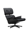 Sessel | Sessel | Lounge Chair - Esche schwarz mit Sternfuß schwarz beschichtet - von Vitra online kaufen bei LIVINGforme.