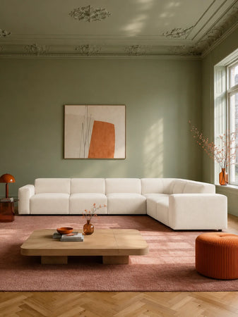 Ecksofa | FLEXLUX Lucera 3-Sitzer Ecksofa rechts - von Flexlux online kaufen bei LIVINGforme.