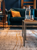 Mad Men Griff Columbus Gold Teppich Teppich Louis de Poortere