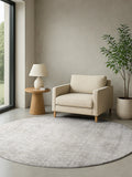 Mad Men Jacob's Ladder White Plains Runder Teppich Teppich Louis de Poortere