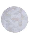Meditation Coral Oyster White Runder Teppich Teppich Louis de Poortere