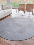 Meditation Coral Oyster White Runder Teppich Teppich Louis de Poortere