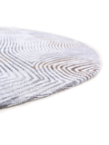 Meditation Coral Oyster White Runder Teppich Teppich Louis de Poortere